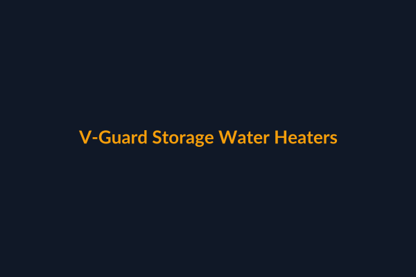 V-Guard Storage Water Heaters available at Raguveer Electric Talala